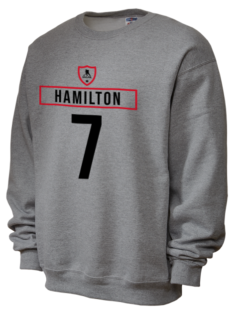 Home Jersey Dougie Hamilton Unisex Crewneck Sweatshirt | Swagsta