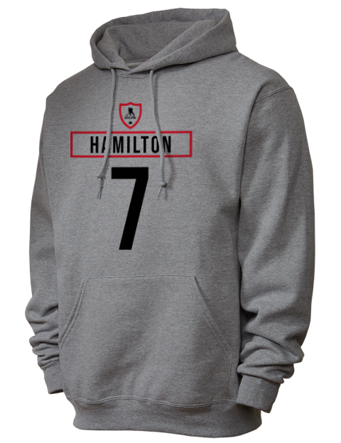 Home Jersey Dougie Hamilton Unisex Hooded Sweatshirt | Swagsta