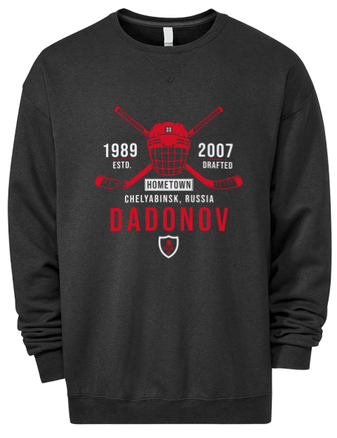 Heritage Evgenii Dadonov Premium Unisex Crewneck Sweatshirt | Swagsta
