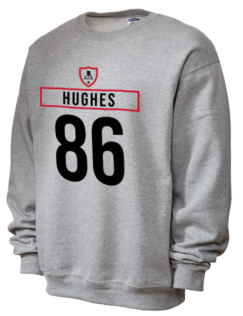 Home Jersey Jack Hughes Unisex Crewneck Sweatshirt | Swagsta