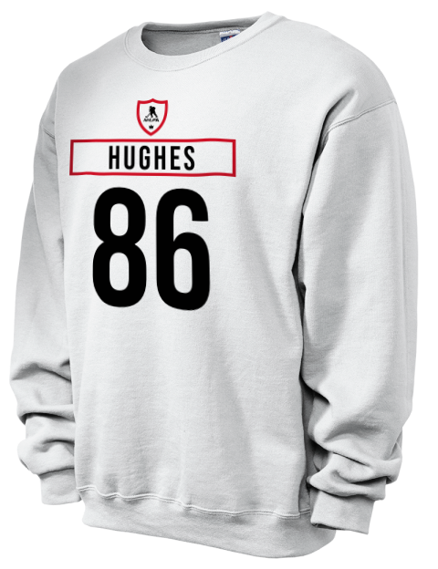 Home Jersey Jack Hughes Unisex Crewneck Sweatshirt | Swagsta