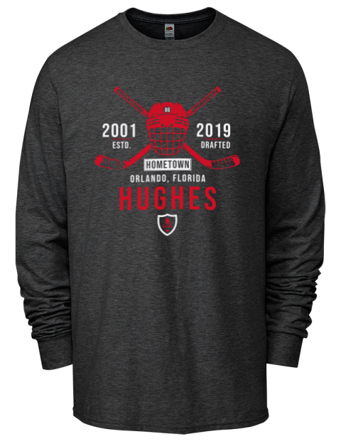Heritage Jack Hughes Men's Long-Sleeve T-Shirt | Swagsta