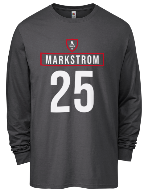 Away Jersey Jacob Markstrom Men's Long-Sleeve T-Shirt | Swagsta