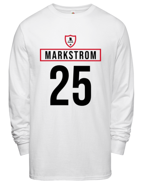 Home Jersey Jacob Markstrom Men's Long-Sleeve T-Shirt | Swagsta