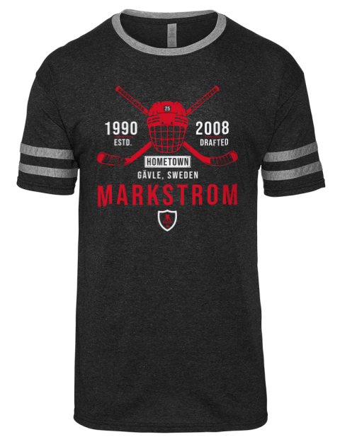 Heritage Jacob Markstrom Men's Tri-Blend T-Shirt | Swagsta