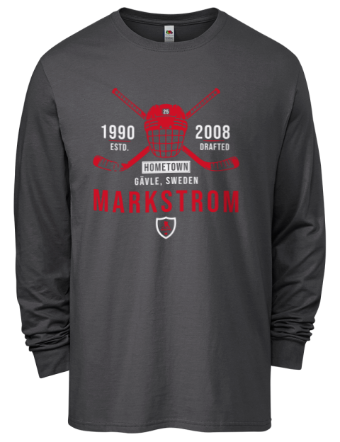 Heritage Jacob Markstrom Men's Long-Sleeve T-Shirt | Swagsta