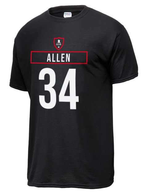Away Jersey Jake Allen Dri-Power Unisex T-Shirt | Swagsta