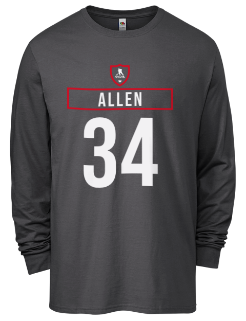 Away Jersey Jake Allen Men's Long-Sleeve T-Shirt | Swagsta