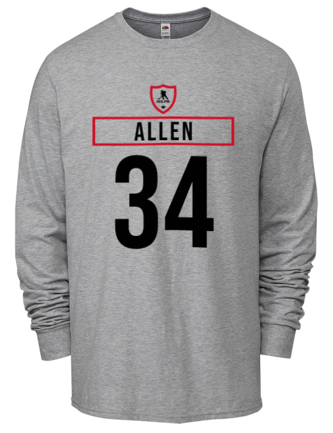 Home Jersey Jake Allen Men's Long-Sleeve T-Shirt | Swagsta