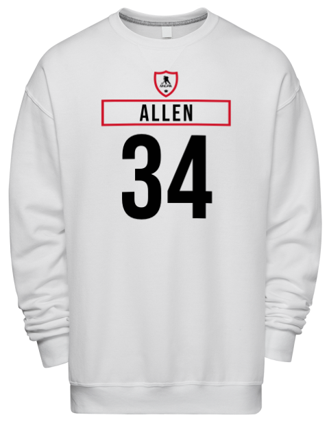 Home Jersey Jake Allen Premium Unisex Crewneck Sweatshirt | Swagsta