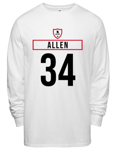 Home Jersey Jake Allen Men's Long-Sleeve T-Shirt | Swagsta