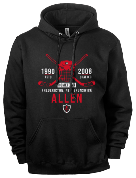 Heritage Jake Allen Eco Premium Unisex Hooded Sweatshirt | Swagsta