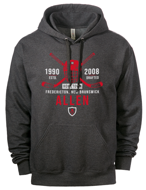 Heritage Jake Allen Eco Premium Unisex Hooded Sweatshirt | Swagsta