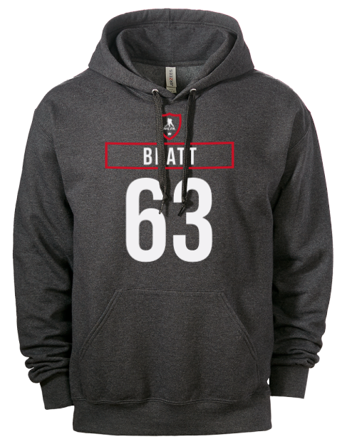 Away Jersey Jesper Bratt Eco Premium Unisex Hooded Sweatshirt | Swagsta