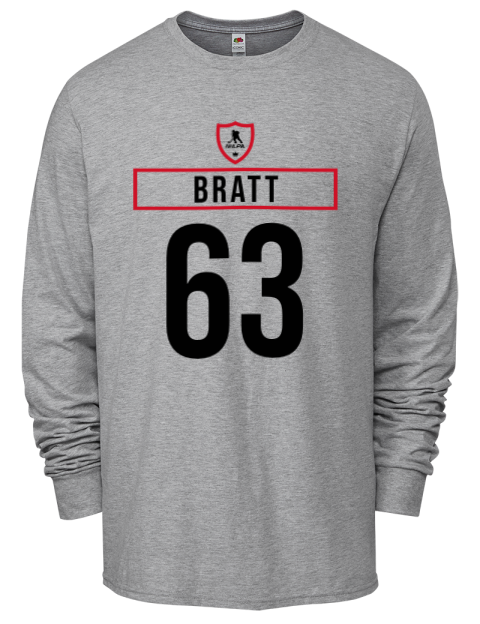 Home Jersey Jesper Bratt Men's Long-Sleeve T-Shirt | Swagsta