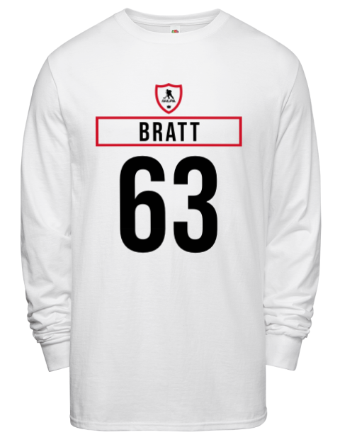 Home Jersey Jesper Bratt Men's Long-Sleeve T-Shirt | Swagsta