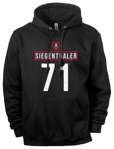 Away Jersey Jonas Siegenthaler Eco Premium Unisex Hooded Sweatshirt | Swagsta
