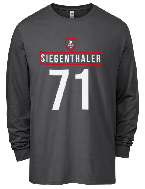 Away Jersey Jonas Siegenthaler Men's Long-Sleeve T-Shirt | Swagsta