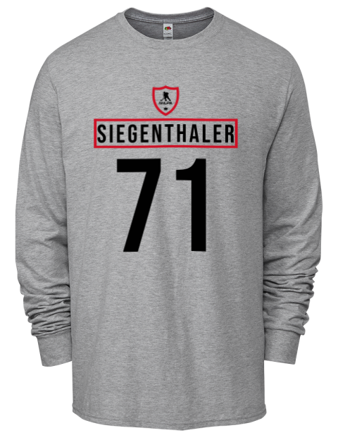 Home Jersey Jonas Siegenthaler Men's Long-Sleeve T-Shirt | Swagsta