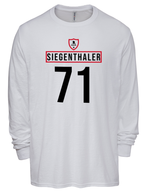 Home Jersey Jonas Siegenthaler Men's Premium Blend Long Sleeve-T-Shirt | Swagsta