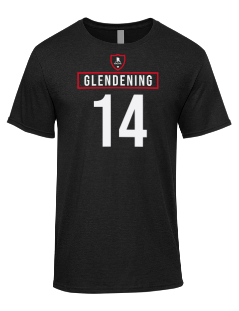 Away Jersey Luke Glendening Premium Ring-Spun Cotton Unisex T-Shirt | Swagsta