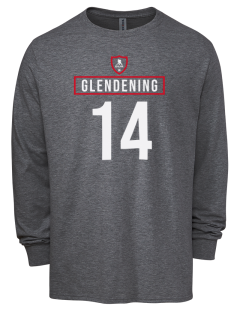 Away Jersey Luke Glendening Men's Premium Blend Long Sleeve-T-Shirt | Swagsta