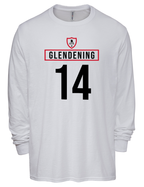 Home Jersey Luke Glendening Men's Premium Blend Long Sleeve-T-Shirt | Swagsta