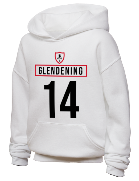 Home Jersey Luke Glendening Youth Hooded Sweatshirt | Swagsta