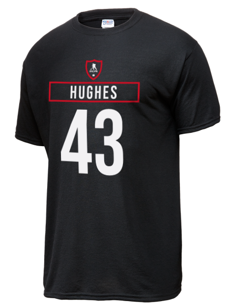 Away Jersey Luke Hughes Dri-Power Unisex T-Shirt | Swagsta