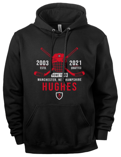 Heritage Luke Hughes Eco Premium Unisex Hooded Sweatshirt | Swagsta