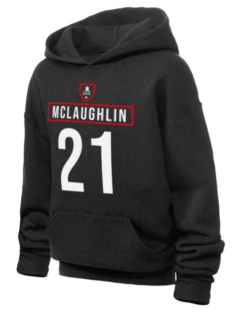 Away Jersey Marc Mclaughlin Youth Hooded Sweatshirt | Swagsta