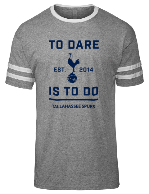 To Dare Tallahassee Spurs Men's Tri-Blend T-Shirt | Swagsta