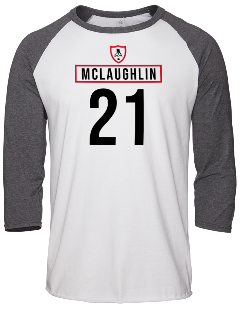 Home Jersey Marc Mclaughlin Unisex Premium Three-Quarter Raglan T-Shirt | Swagsta
