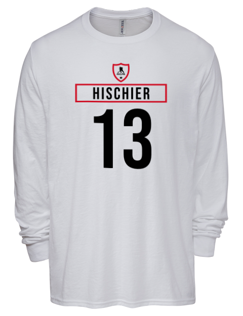 Home Jersey Nico Hischier Men's Premium Blend Long Sleeve-T-Shirt | Swagsta