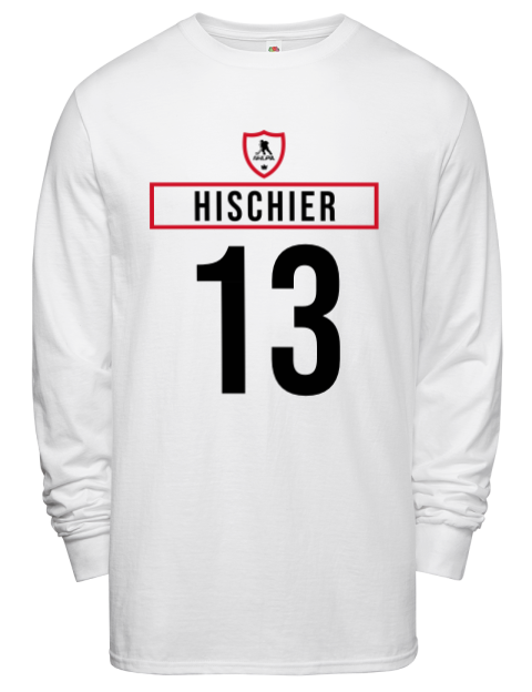 Home Jersey Nico Hischier Men's Long-Sleeve T-Shirt | Swagsta