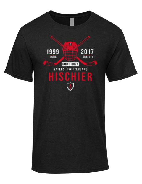 Heritage Nico Hischier Premium Ring-Spun Cotton Unisex T-Shirt | Swagsta