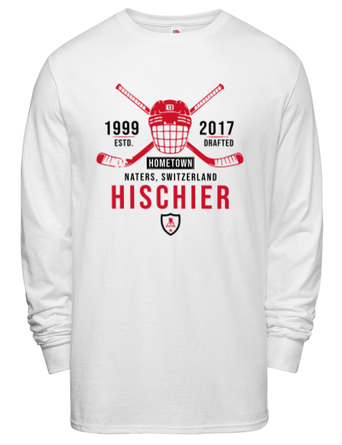 Classic Heritage Nico Hischier Men's Long-Sleeve T-Shirt | Swagsta