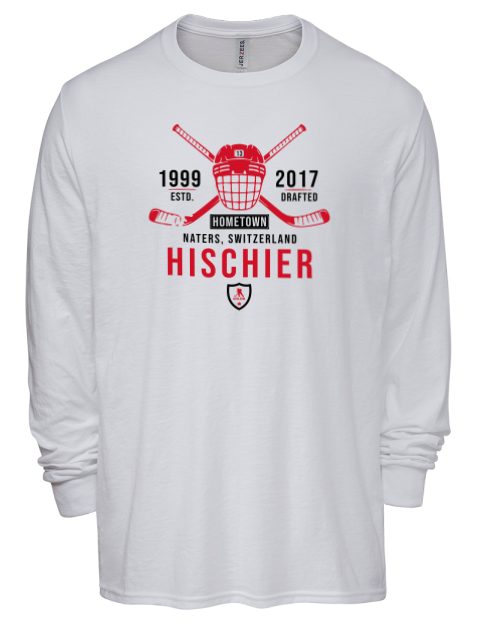 Classic Heritage Nico Hischier Men's Premium Blend Long Sleeve-T-Shirt | Swagsta