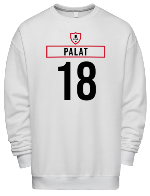 Home Jersey Ondrej Palat Premium Unisex Crewneck Sweatshirt | Swagsta