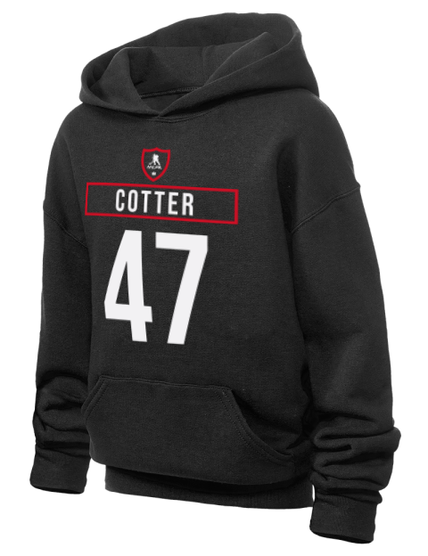 Away Jersey Paul Cotter Youth Hooded Sweatshirt | Swagsta