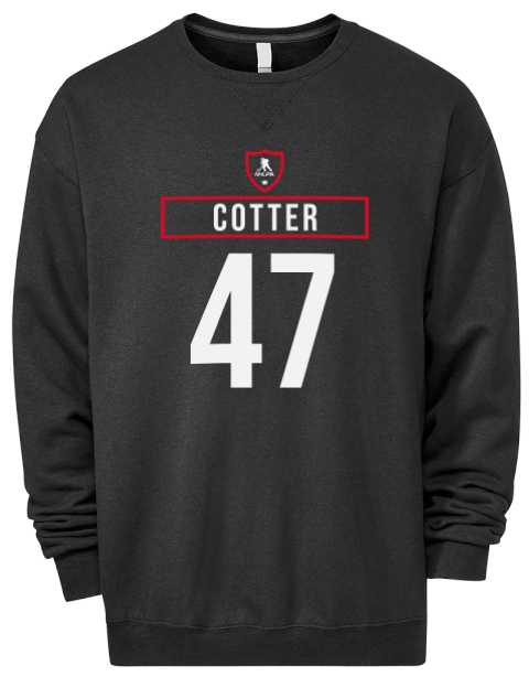 Away Jersey Paul Cotter Premium Unisex Crewneck Sweatshirt | Swagsta