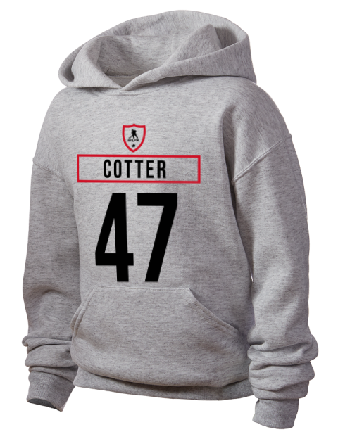 Home Jersey Paul Cotter Youth Hooded Sweatshirt | Swagsta