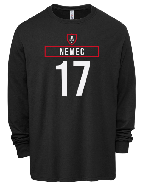Away Jersey Simon Nemec Men's Premium Blend Long Sleeve-T-Shirt | Swagsta