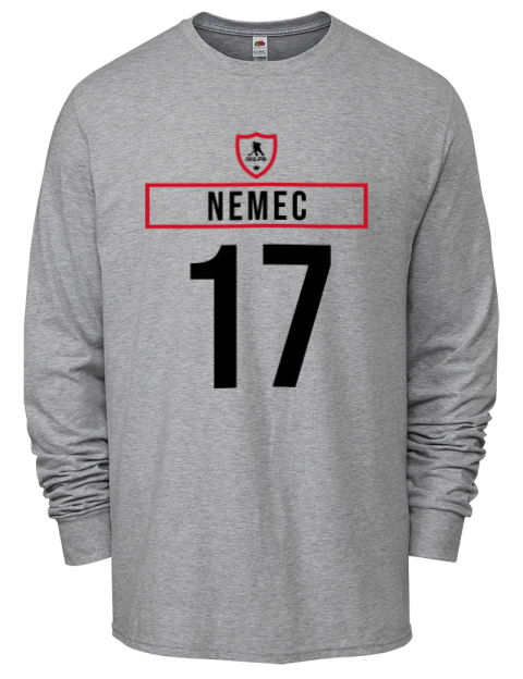 Home Jersey Simon Nemec Men's Long-Sleeve T-Shirt | Swagsta
