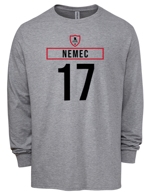 Home Jersey Simon Nemec Men's Premium Blend Long Sleeve-T-Shirt | Swagsta
