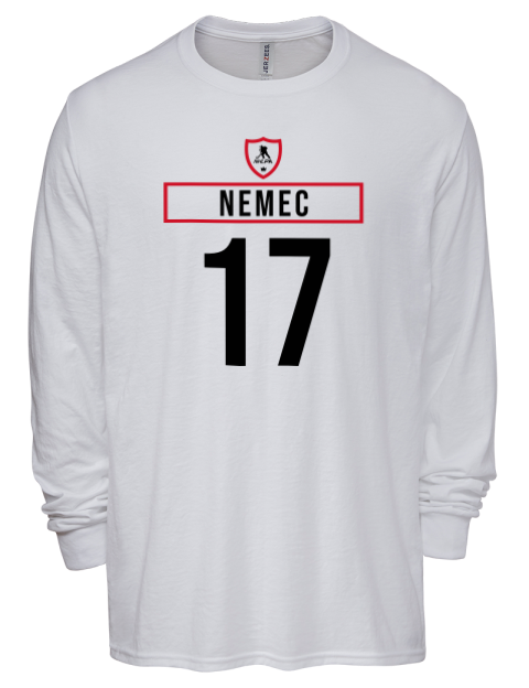 Home Jersey Simon Nemec Men's Premium Blend Long Sleeve-T-Shirt | Swagsta