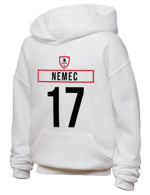 Home Jersey Simon Nemec Youth Hooded Sweatshirt | Swagsta