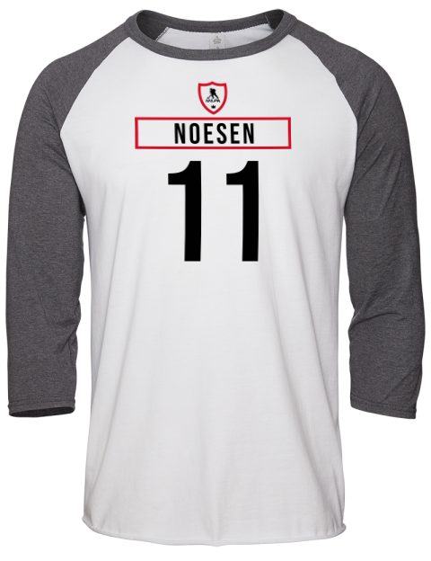 Home Jersey Stefan Noesen Unisex Premium Three-Quarter Raglan T-Shirt | Swagsta