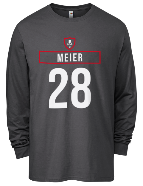 Away Jersey Timo Meier Men's Long-Sleeve T-Shirt | Swagsta
