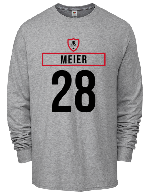 Home Jersey Timo Meier Men's Long-Sleeve T-Shirt | Swagsta
